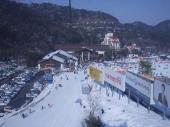 Yongpyong Resort opened in 1975 and it is the largest ski and snowboard resort in Korea.