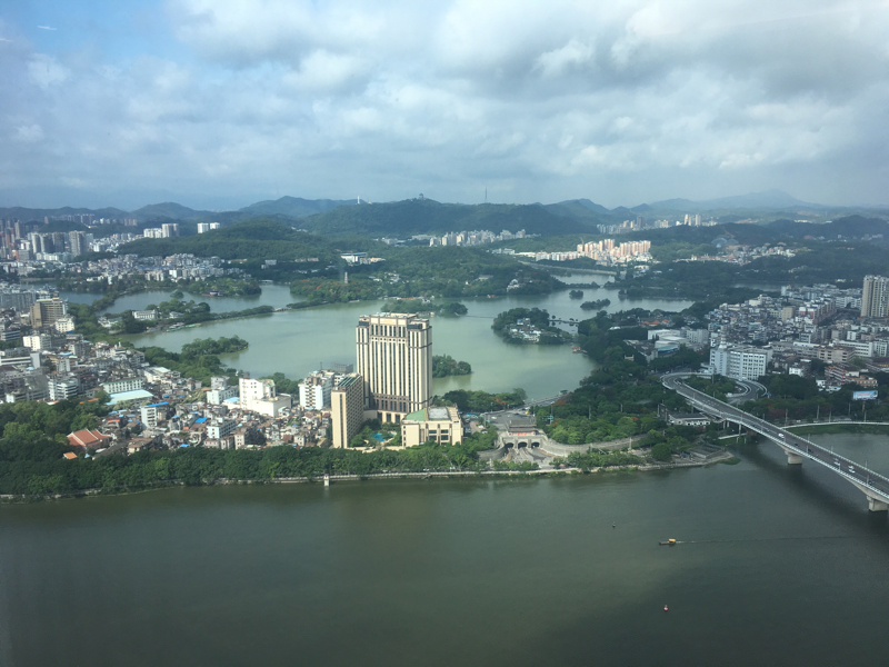 While the service was good, the food was just OK. On the 29th floor of Renaissance Huizhou, you do h