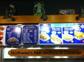 Ivar's Fish Bar at Sea Tac Airport<br/><br/>I am not fond of the food offered at any airport, as mos