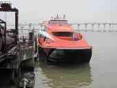 Macau is only an hour away, by Turbojet, from Hong Kong.  The ferry ride is quite comfortable.  Unle
