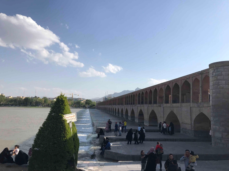 Isfahan Province, Isfahan, Enghelab Sq Chahar Bagh e Abbasi St، SioSe Pol Bridge, Iran