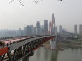 Qiansimen Bridge -千厮门大桥<br/><br/>Qiansimen Bridge, currently under construction, will be completed s