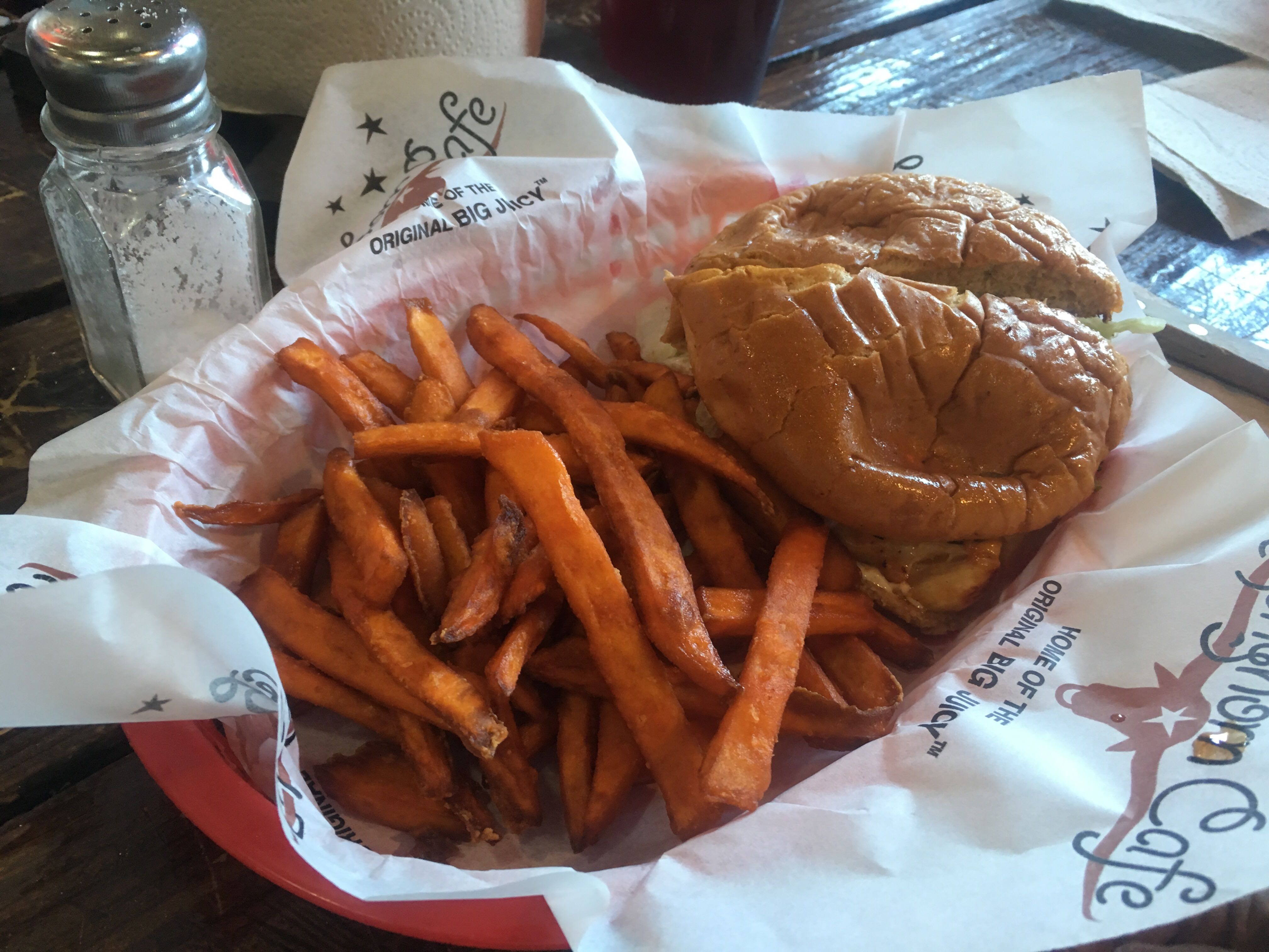 A popular local hamburger joint.