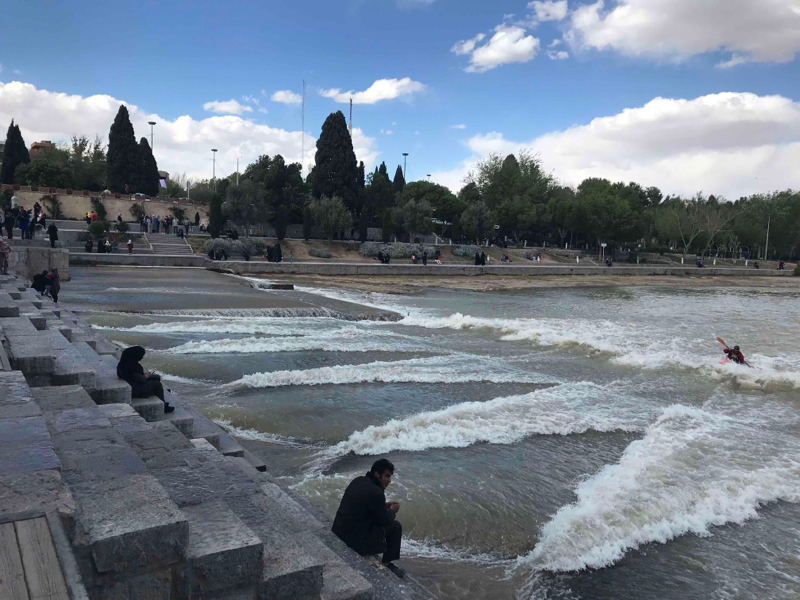 Khaju Bridge, Isfahan, Iran